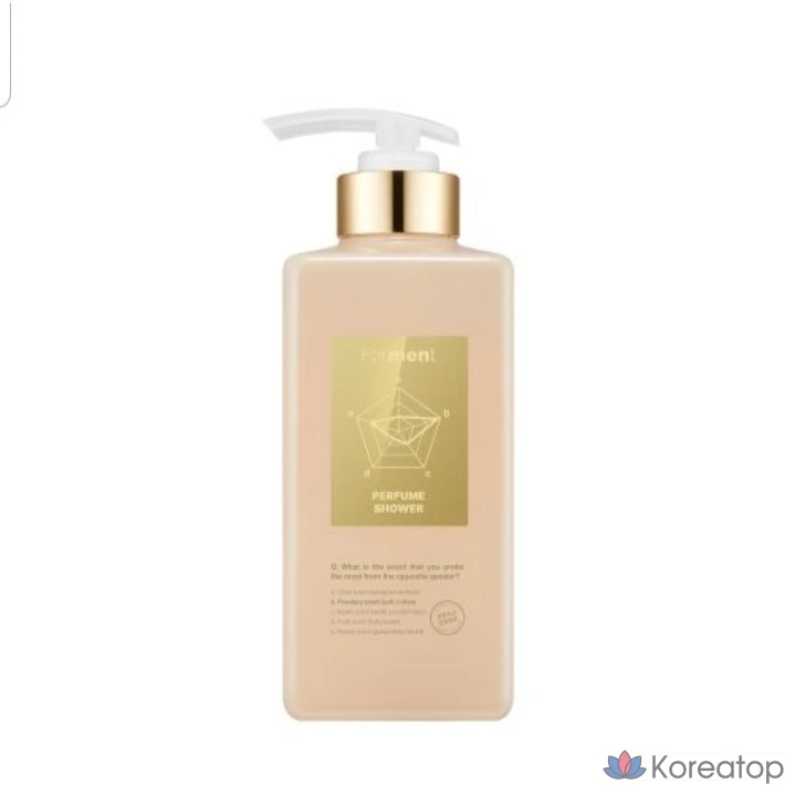 Парфюмерная композиция для душа Forment All-in-One Perfume Shower Cotton Memory, 500 мл, 1 шт.
