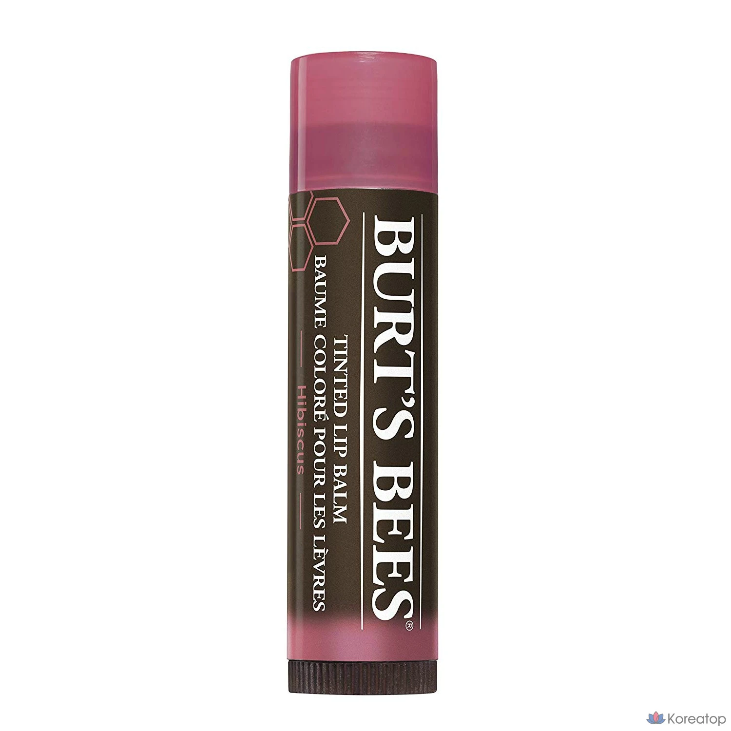 Тонированный бальзам для губ Burt's Bees, гибискус, 4,25 г, 1 шт.