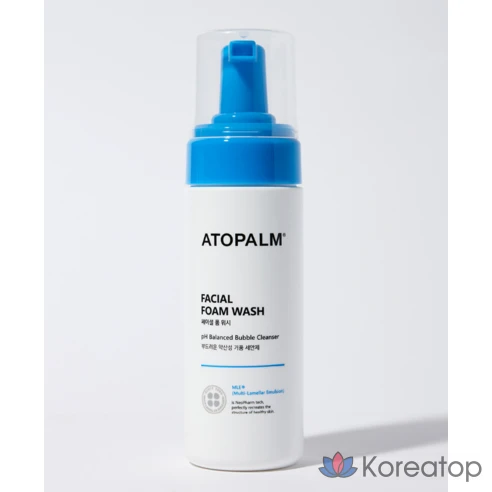 Пенка для умывания лица Корея для всей семьи Atopalm, 150 мл