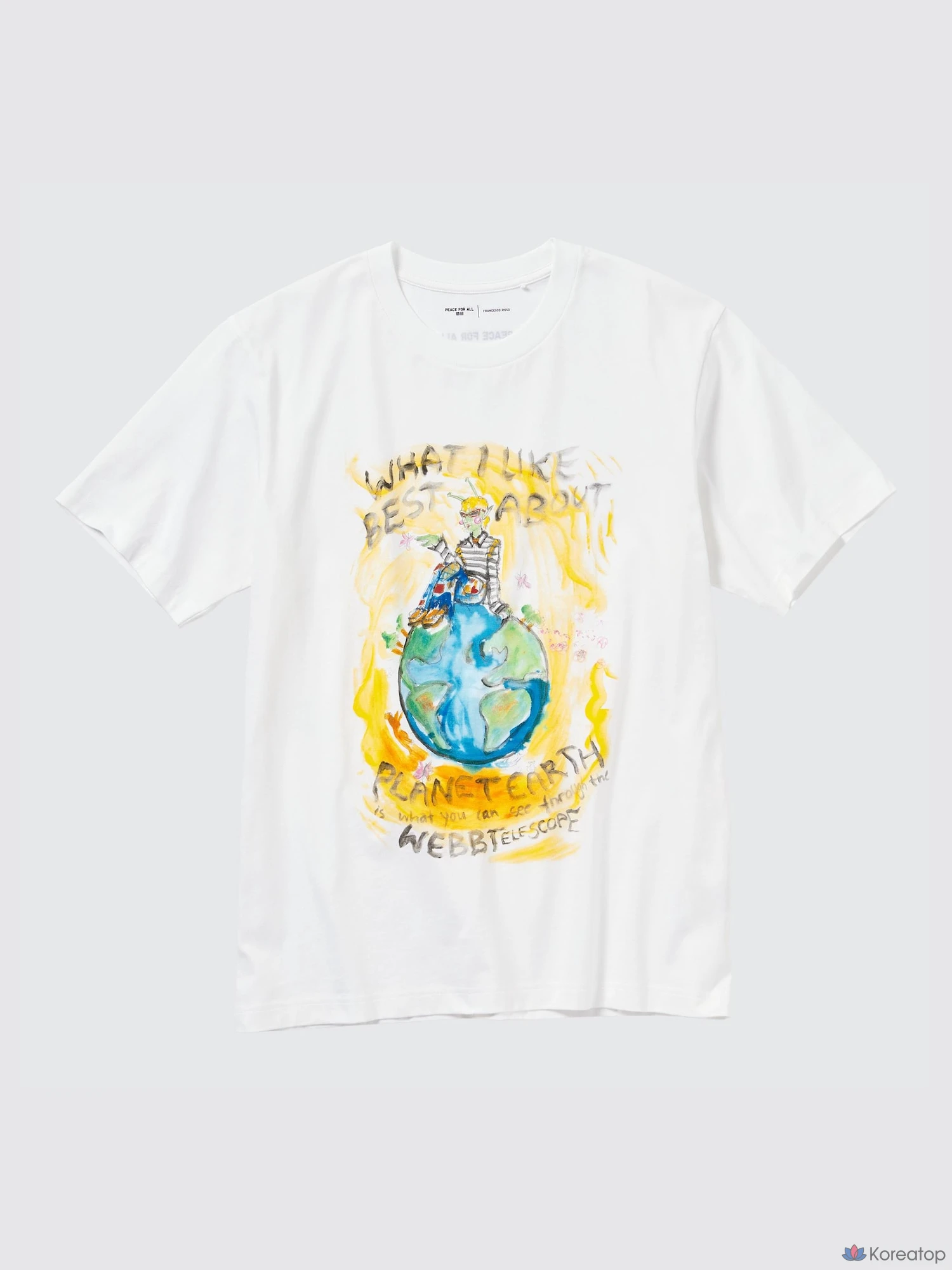 Футболка Uniqlo PEACE FOR ALL Graphic T Regular Fit F.Risso