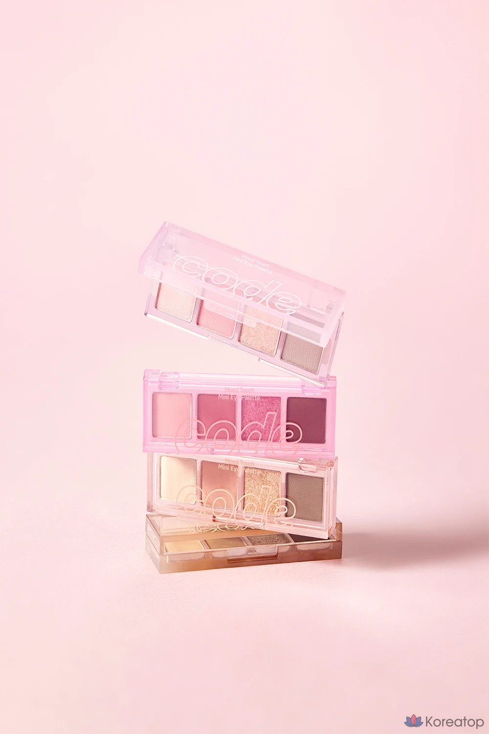 Палетка теней для век Code Glokolor Mood Touch Mini Eye Palette, 01 Cocoa Sand, 1 шт.