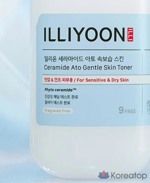 Тонер ILLIYOON Ceramide Ato Soothing Moisture Barrier, 250 мл, 1 шт.
