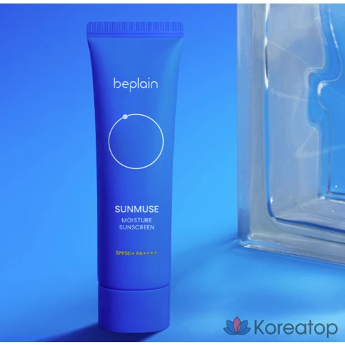 Увлажняющий солнцезащитный крем Beplain Sunmuse SPF50+ PA++++