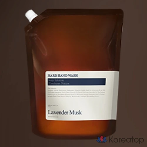 Жидкое мыло для рук Bouquet garni, цвет лаванда-мускус, 1 л, 1 шт.