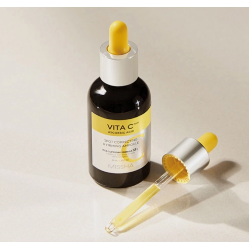 Укрепляющая ампула от пигментации с витамином C Missha, 20 мл + 15 мл, 1 комплект