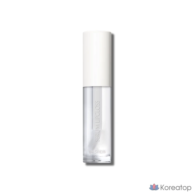 Блеск для губ The Saem Serum Lip Gloss WH01, прозрачное покрытие, 1 шт.