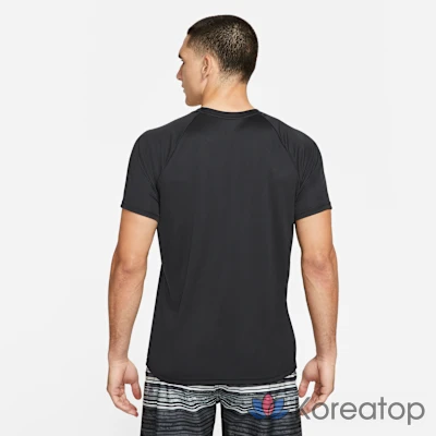 Топ для плавания мужской Nike Swim Hydroguard Essential Dri-FIT UV Short Sleeve Top