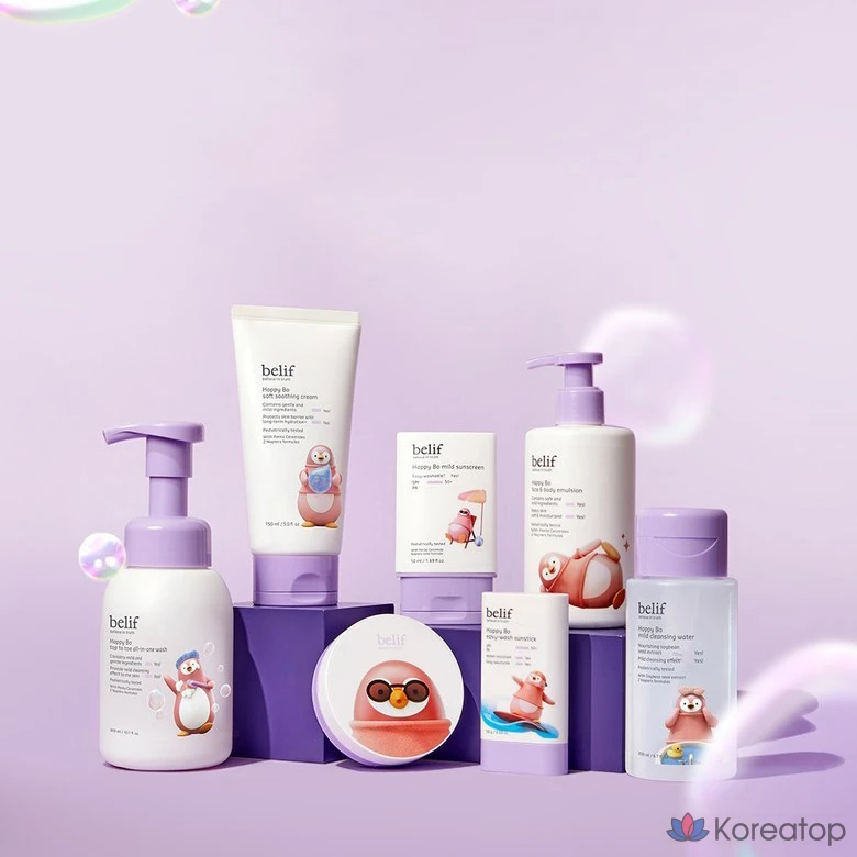 Солнцезащитный стик Belif Happy Bo Easy Wash Sun Stick SPF50+ PA++++, 18 г, 1 шт.