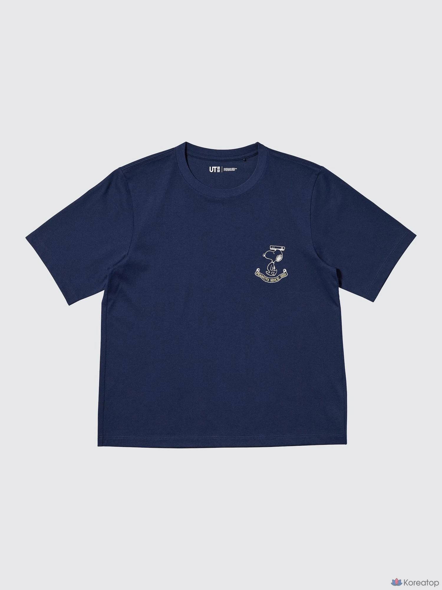 Футболка Uniqlo Peanuts UT Graphic T, черный