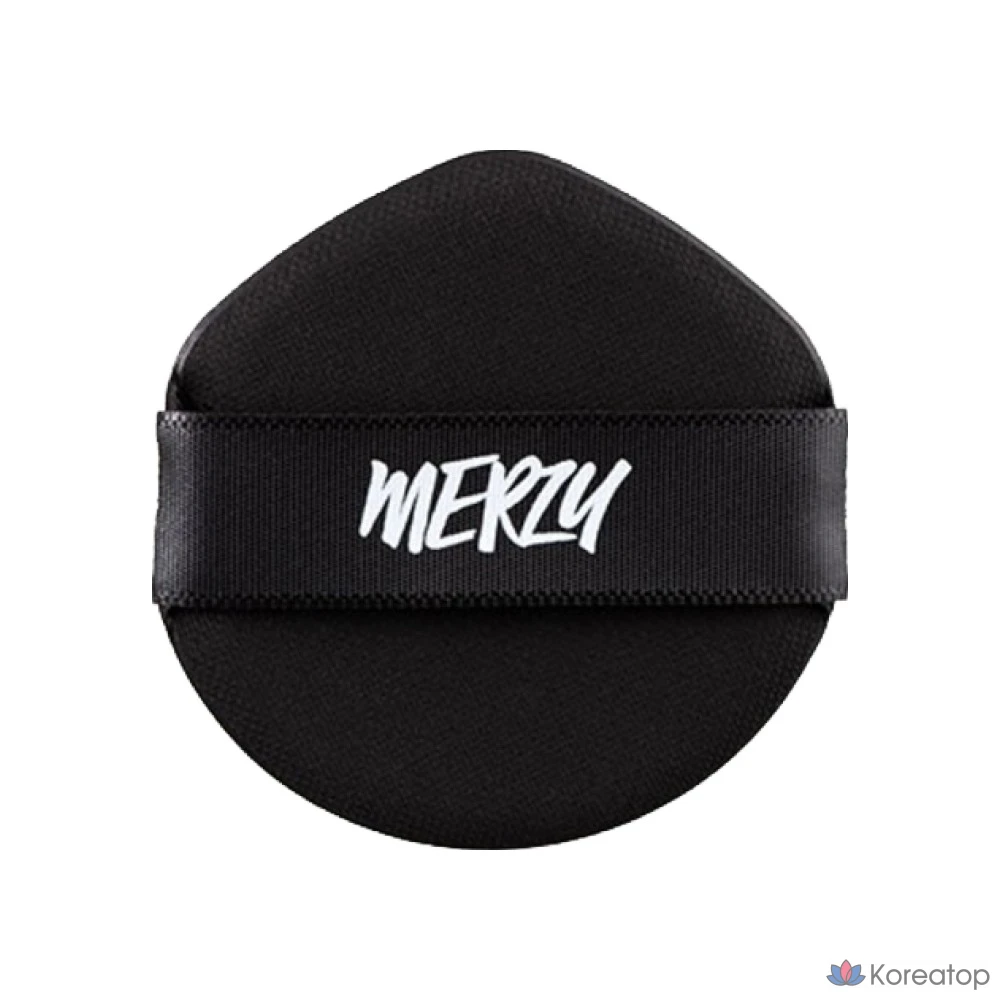 Набор из 5 мягких подушек MERZY the Airy Scene Cover Cushion Puff, черный, 1 шт.