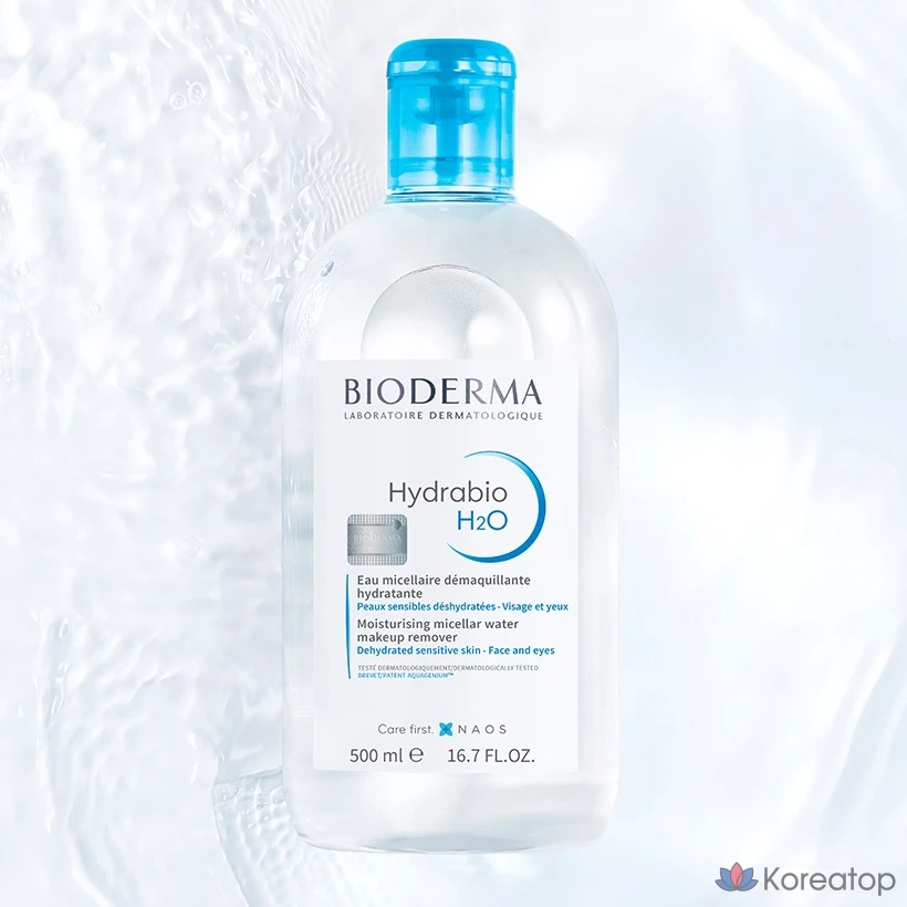 Очищающая вода Bioderma Hydrabio H2O, 500 мл, 1 шт.