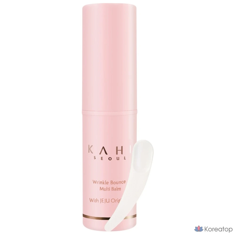 Многофункциональный бальзам для лица Kahi Wrinkle Bounce с лопаточкой, 1 шт., 9 г