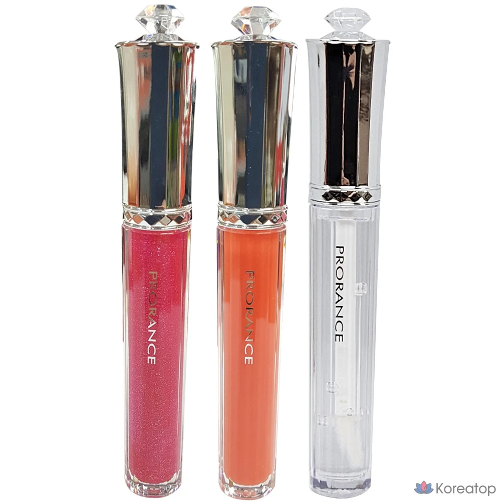 Блеск для губ Prorance Sunny Glam, 5 шт., песочно-розовый, 3,6 г, 1 шт.