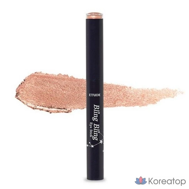 Стик для век Etude House Bling Bling Eye Stick Shadow, оттенок 16 Pink Star, 1.4 г, 1 шт.