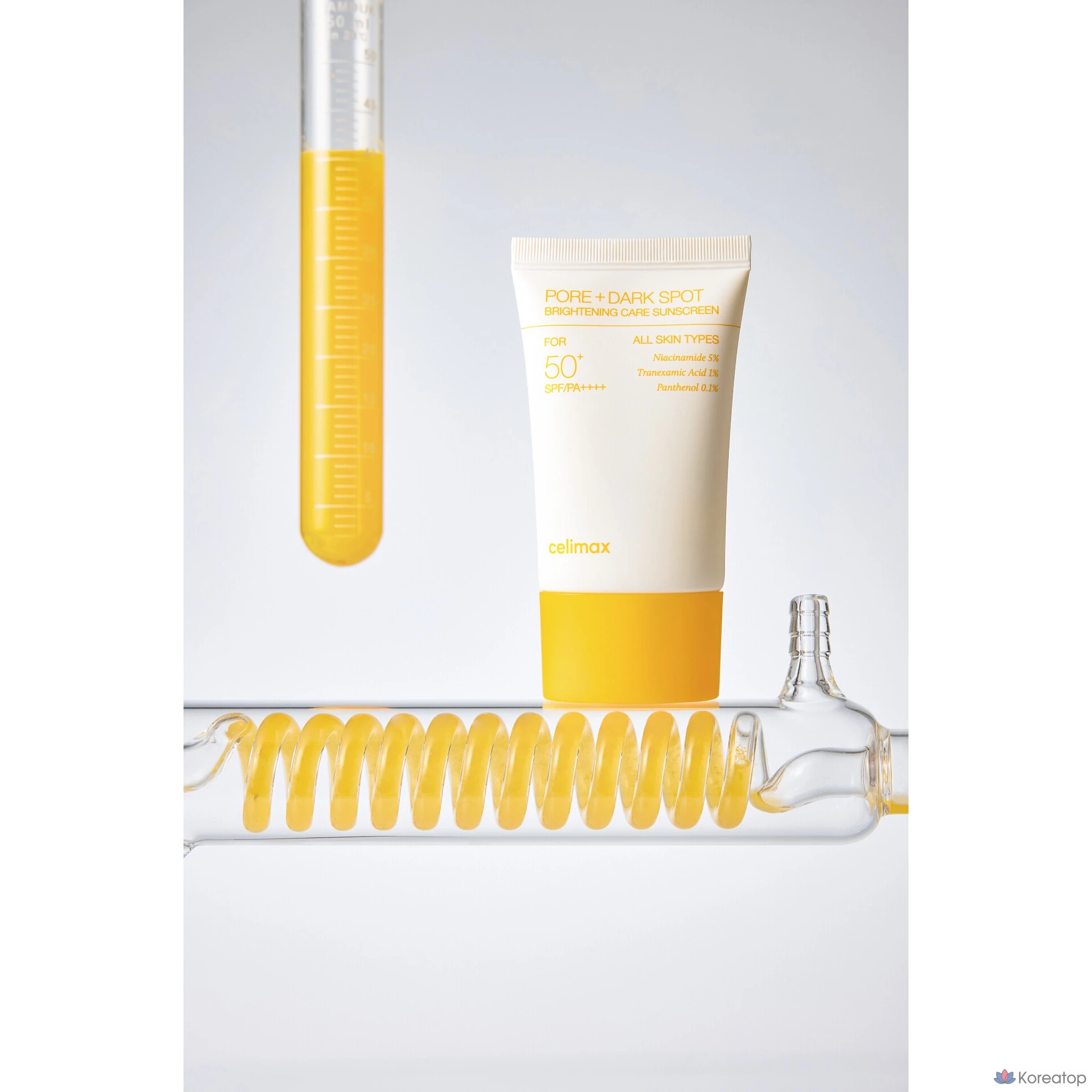 Солнцезащитный крем Celimax Brightening Pore Spot Sun Cream SPF50+ PA++++, 50 мл, 1 шт.