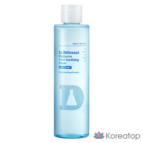 Тоник Dr. Different Hyaluronic Cool Soothing Toner, 300 мл, 1 шт.