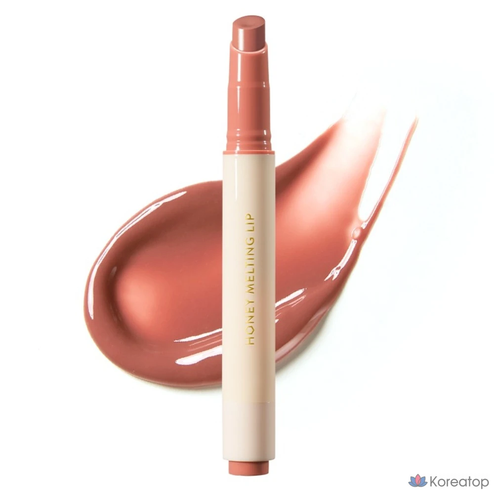 Блеск для губ Nature Republic Honey Melting Lip, 10 оттенков, № 06 Кокос, 1 шт.