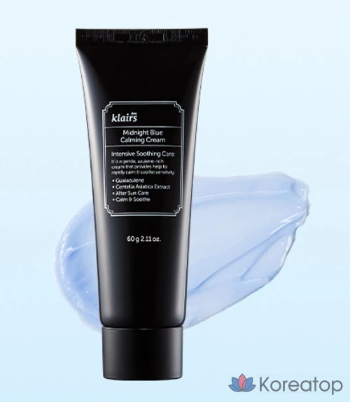 Крем Dear, Klairs Midnight Blue Calming Cream, 60 мл, 1 шт.