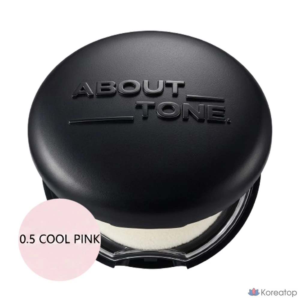 Пудра-прессовка About Tone Blur Powder Pact, оттенок 0.5 Cool Pink, 9 г, 1 шт.
