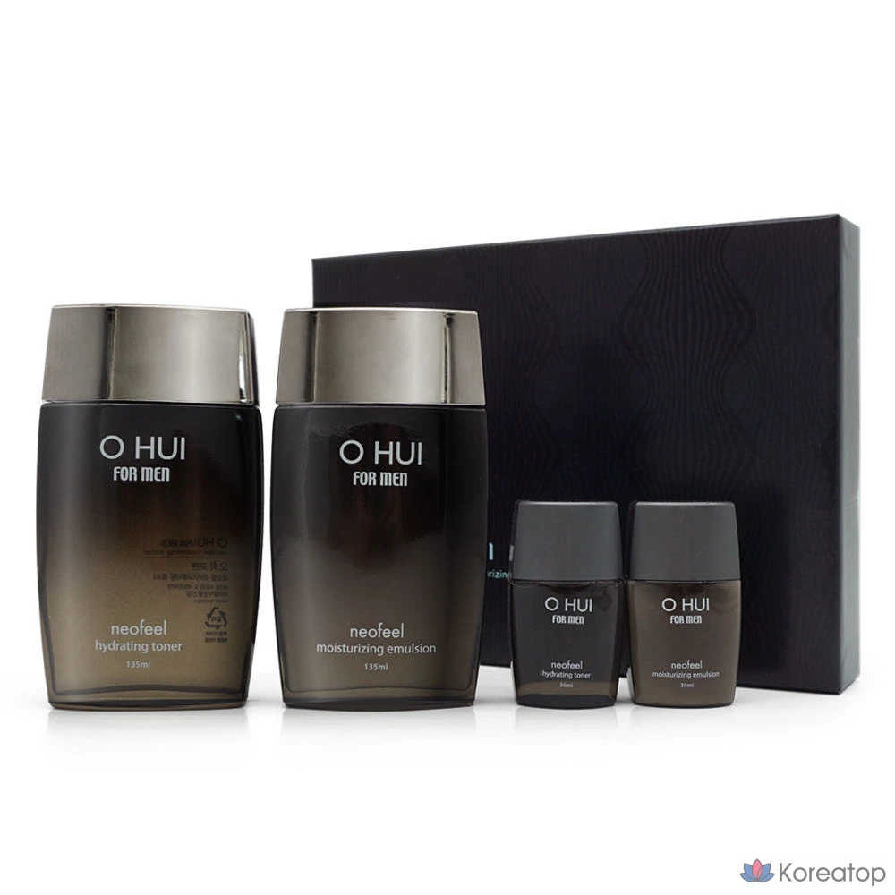 Набор Ohui For Men Neophil из 2 предметов, базовый набор мужской косметики, 1 комплект.