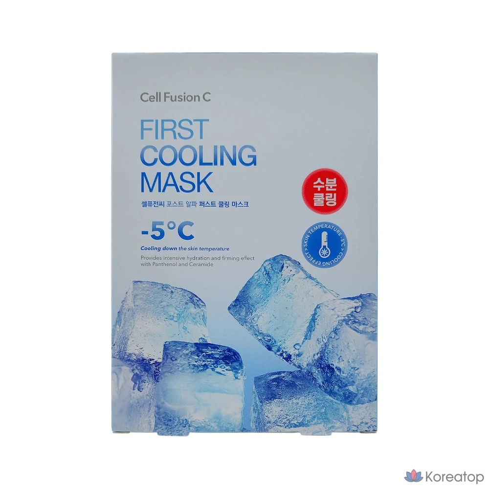 Охлаждающая маска Cellfusion C Post Alpha First, 5 шт., 1 шт.