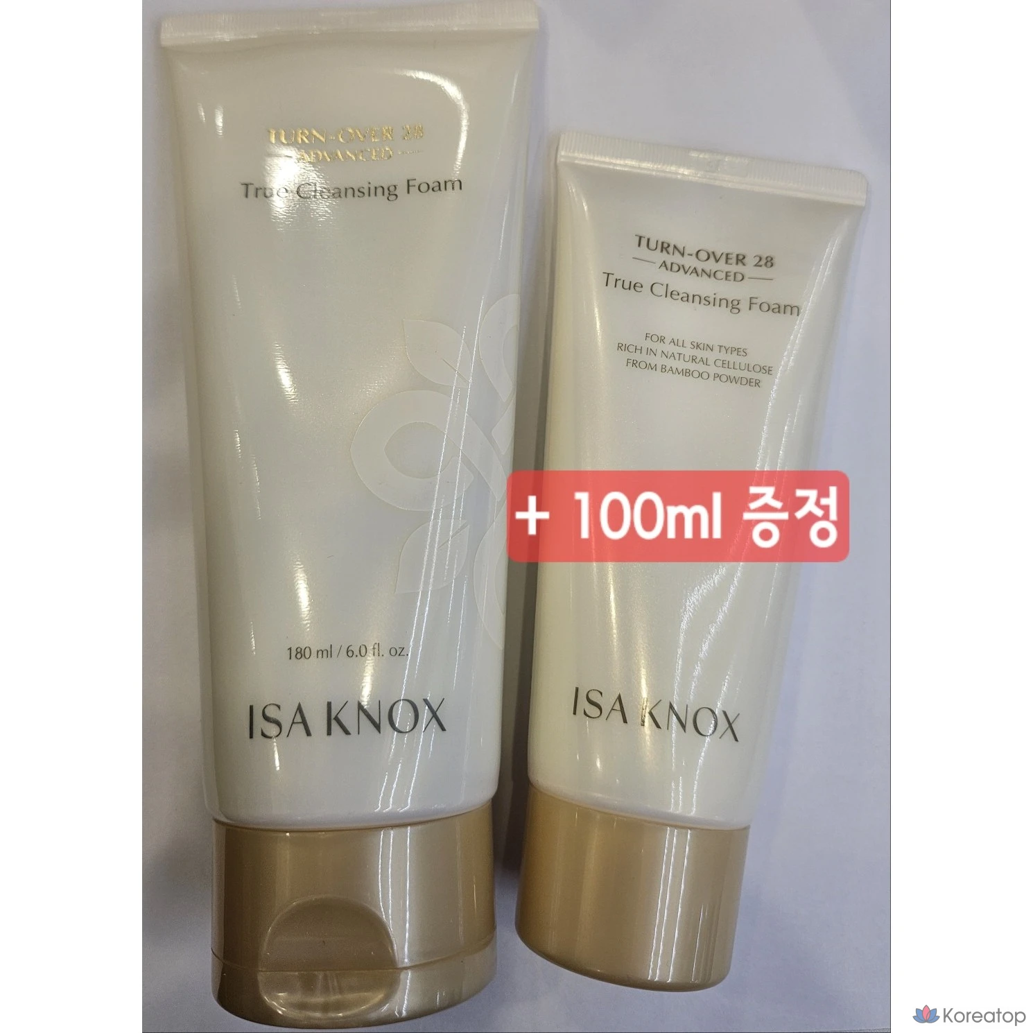 Очищающая пенка Isa Knox Turnover 28 True Cleansing Foam, 380 мл, 1 шт.