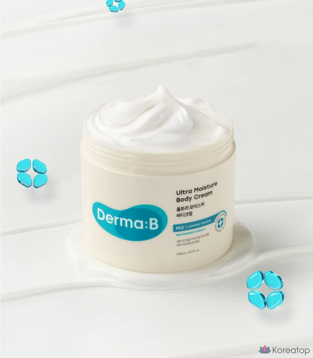 Крем для тела DERMA:B Ultra Moisture Body Cream, 430 мл, 1 шт.