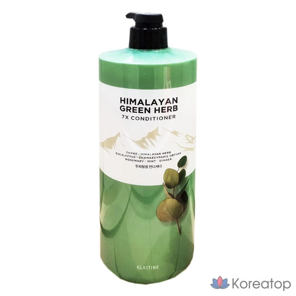 Кондиционер для волос Elastine Himalaya Green Herb, 1 шт., 1980 мл