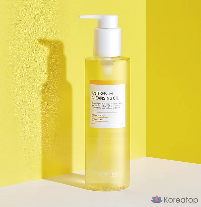 Очищающее масло Swanicoco против жирности кожи, 1 шт., 200 мл, фото 2