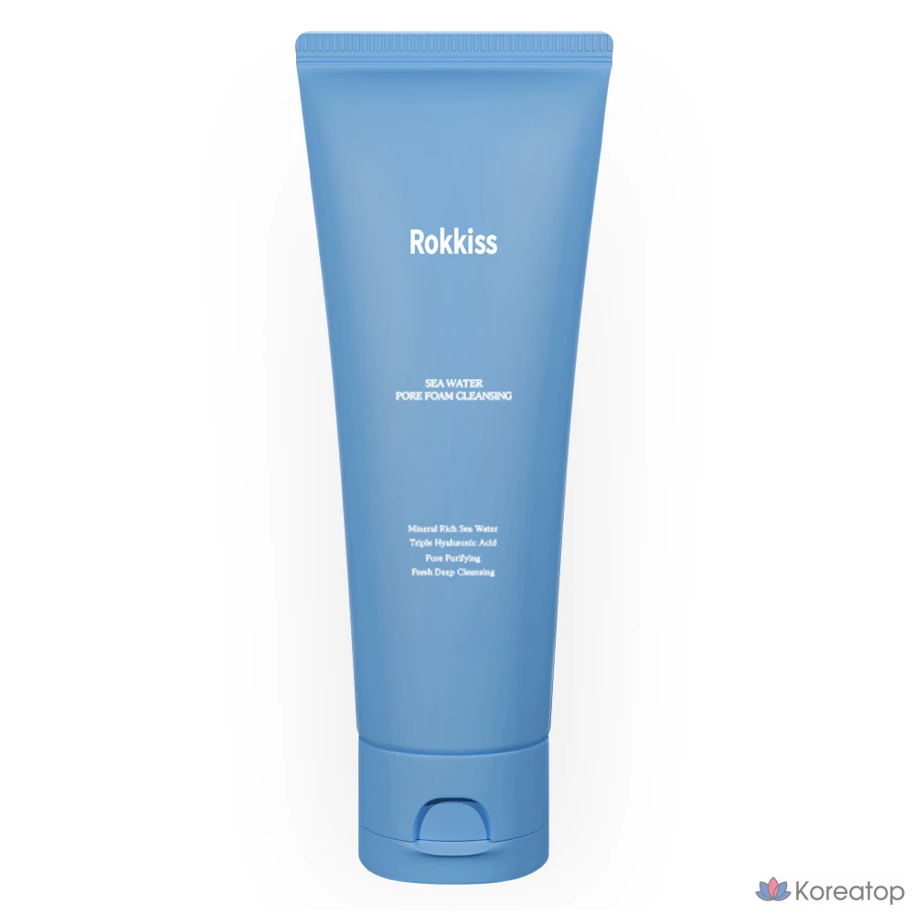 Очищающая пенка для лица Rokkiss Sea Water Pore Foam Cleansing, 120 мл, 1 шт.