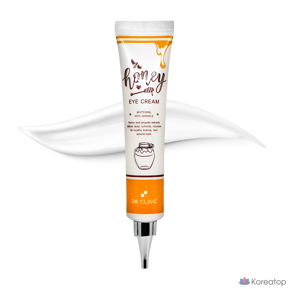 Крем для глаз 3W Clinic Honey, 1 шт., 40 мл