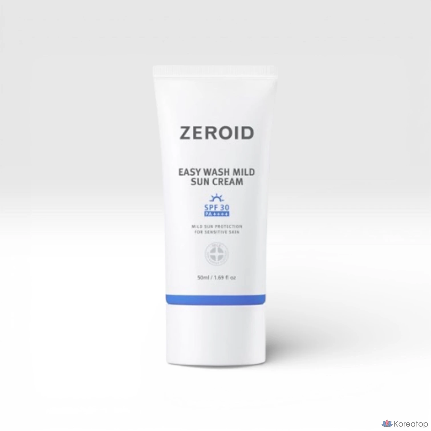 ZEROID Легкое умывание, мягкий солнцезащитный крем SPF30/PA++++ 50 мл, 1 шт.