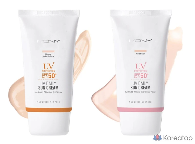 Солнцезащитный крем Mqny New York UV Daily Sunscreen SPF50+ PA+++, 50 г, 1 шт.