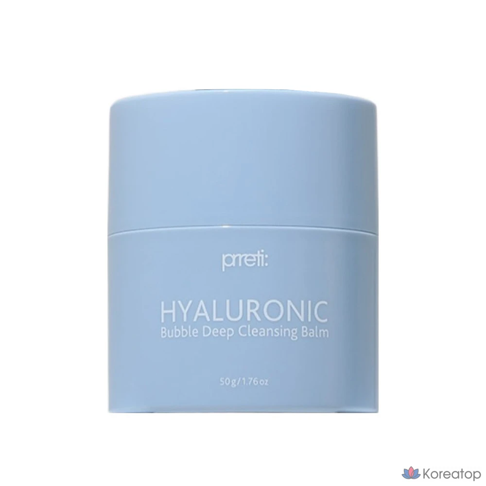 Очищающий бальзам Prreti Hyaluronic Bubble Deep Cleansing Balm, 50 г, 1 шт.