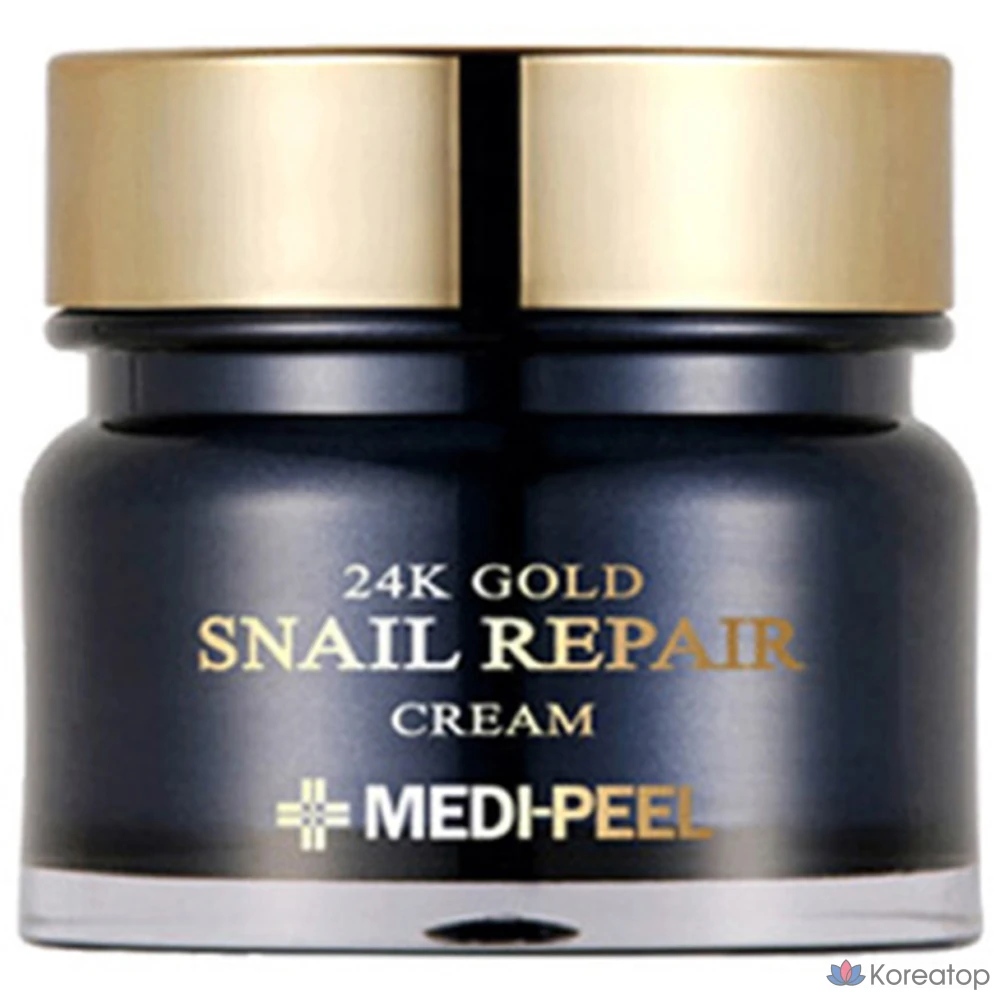 Восстанавливающий крем Medi-Peel с 24-каратным золотом и экстрактом улитки, 50 г, 1 шт.