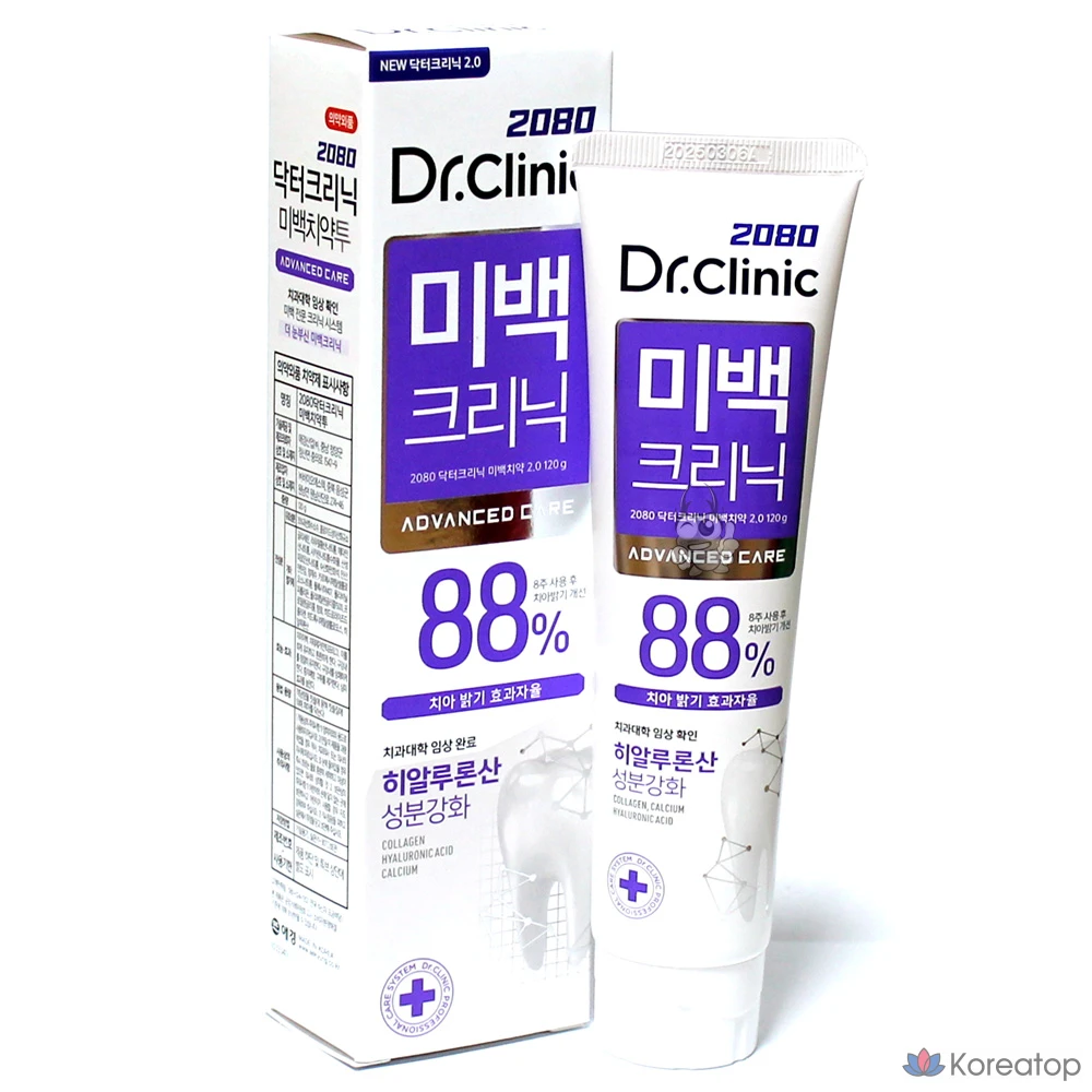 Зубная паста Dental Clinic 2080 Dr. Clinic 2.0 Whitening, 120 г, 1 шт.