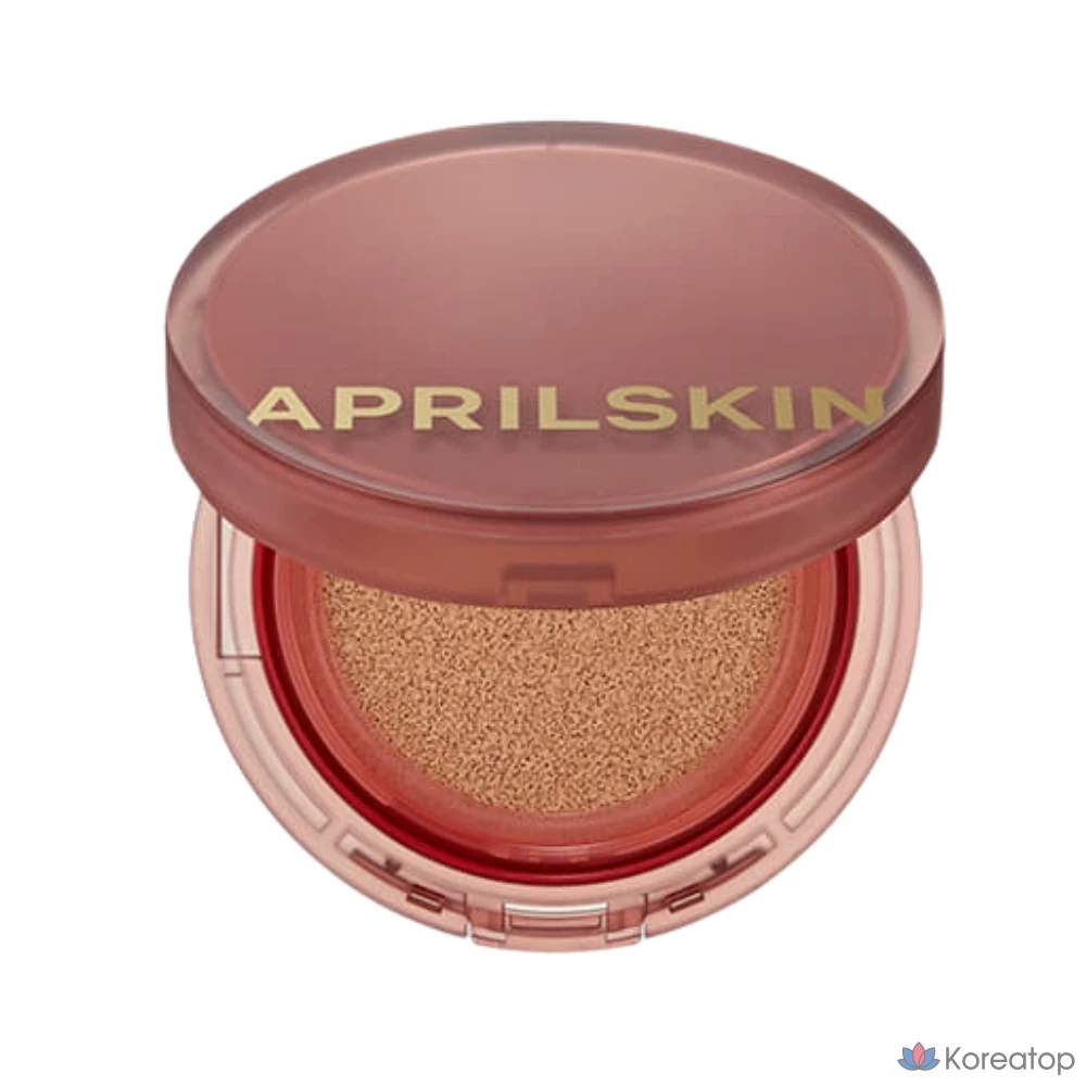 Тональный крем Aprilskin New Cushion Hero Cushion (основной продукт + сменный блок), № 23, натуральный бежевый, 1 шт.