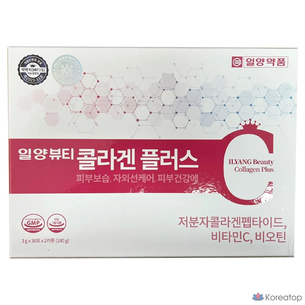 Коллагеновый порошок Il-Yang Beauty Collagen Plus, 3 г, 60 шт., фото 2