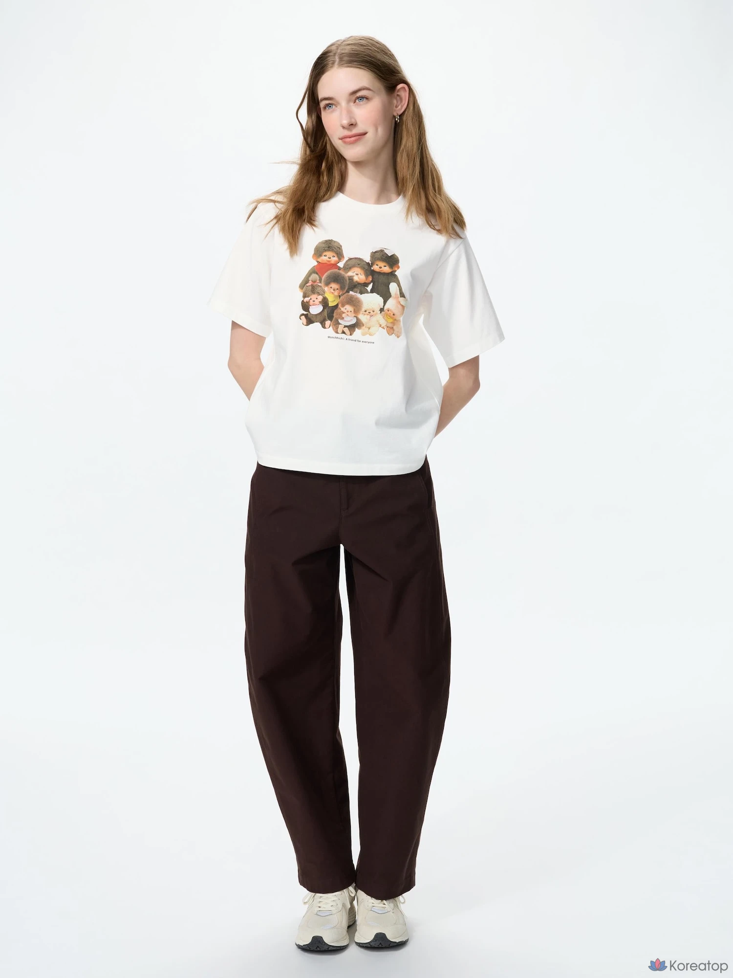 Футболка Uniqlo Monchhichi UT Graphic T