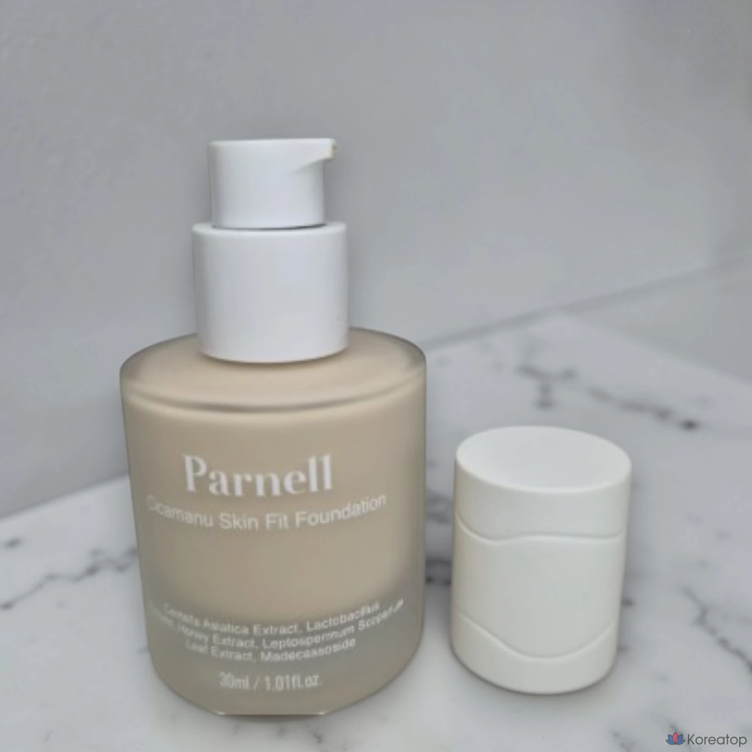 Тональный крем Parnell Cicamanu Skin Fit Foundation, оттенок 0, 30 мл, 1 шт., фото 2