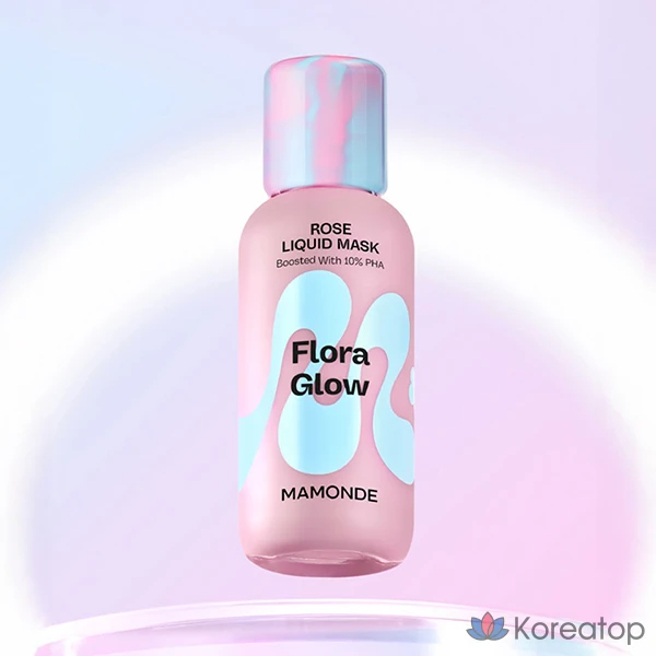 Жидкая маска для лица Mamonde Flora Glow Rose, 80 мл, 1 шт.