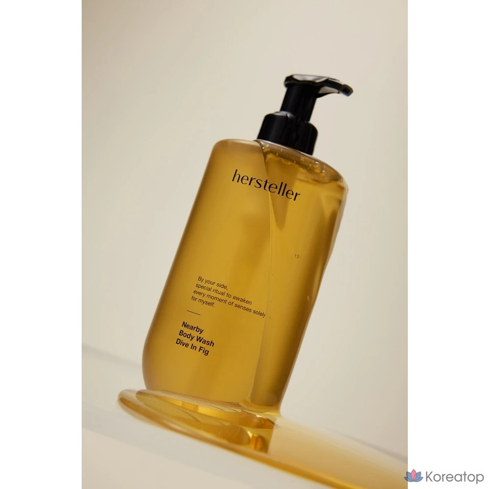 Гель для душа Hersteller Nearby Body Wash, оттенок 01 Dive in Fig, 300 мл, 1 шт.