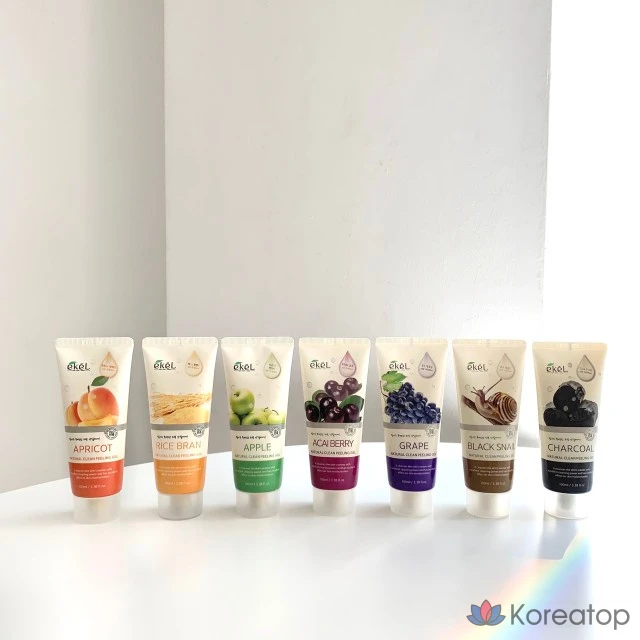 Ekel Natural Clean Peeling Gel 100мл Яблоко, 1 шт.