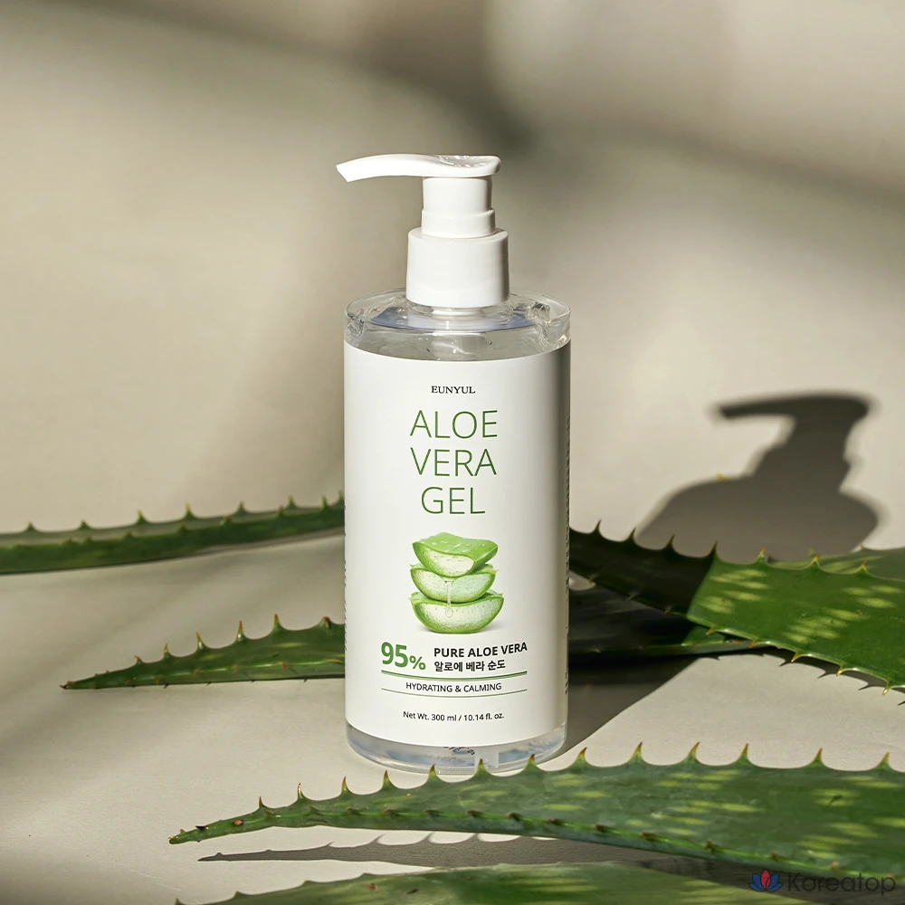 Успокаивающий гель с алоэ вера Eunyul, 95%, 300 мл, 1 шт.
