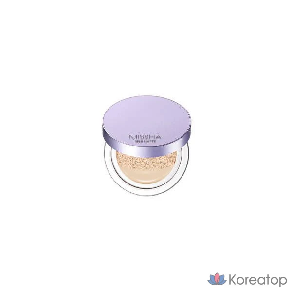 Missha Полуматовая тональная основа Layering Fit Cushion, 14 г SPF 30 / PA++, 1 шт.