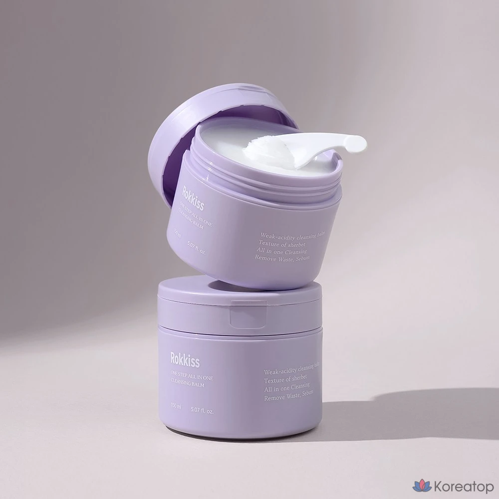 Очищающий бальзам Rokkiss One-Step All-in-One с мягкой кислотой, 150 мл, 1 шт.