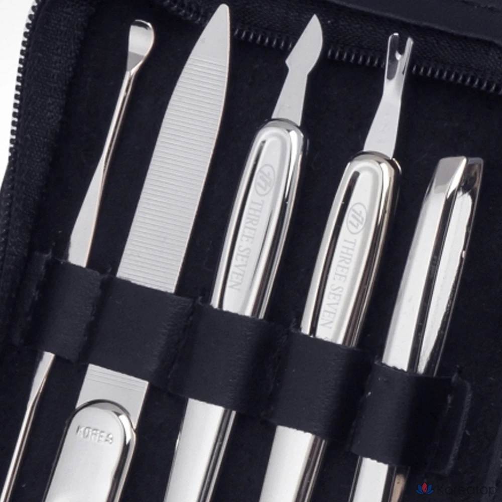 Набор для ухода Three Seven 777 Louis Vuitton Premium Nail Clipper 9-piece Set, Black, 2 шт., фото 2