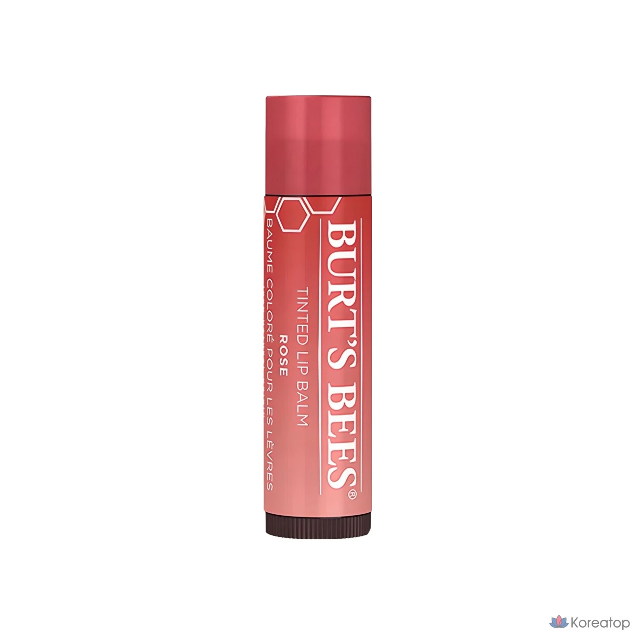 Тонированный бальзам для губ Burt's Bees, розовый, 4,25 г, 1 шт.