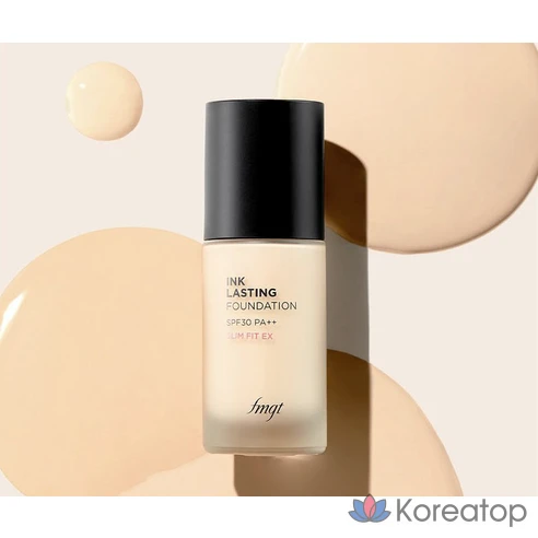 Тональная основа The Face Shop Ink Lasting Foundation Slim Fit V203 Натуральный бежевый