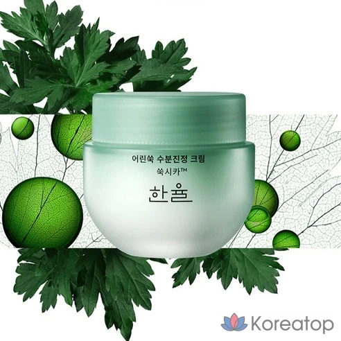 Увлажняющий успокаивающий крем Hanyul Young Artemisia